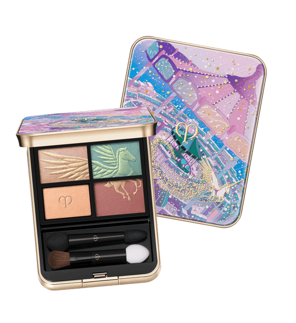 Clé de Peau Beauté 聖誕限量 Eye Color Quad 502 Wings of Wonder 四色眼影連盒&工具刷