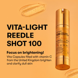 VT Vita Light Reedle Shot 100 VT 維他命C美白塗抹式100微針精華 50ml （提亮）