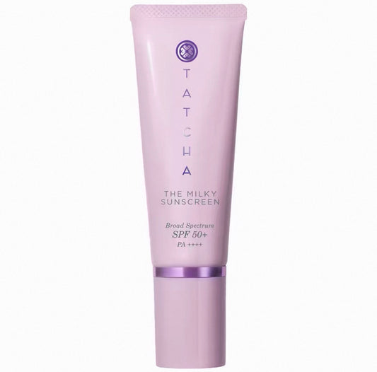 Tatcha The Milky Sunscreen Broad Spectrum SPF 50+ with Encapsulated Ectoin + Vitamin E 柔光奶感防曬乳SPF50+