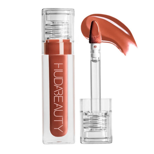 HUDA BEAUTY 新品 FAUX FILLER Extra Shine Lip Gloss 鏡面閃亮唇釉 3.9ml #Foxy