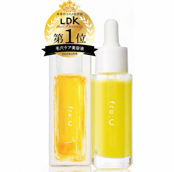 fru:C 水果維生素C美容精華液 高濃度VC精華 五合一高濃度VC美容液 保濕 美白 收毛孔 28ml