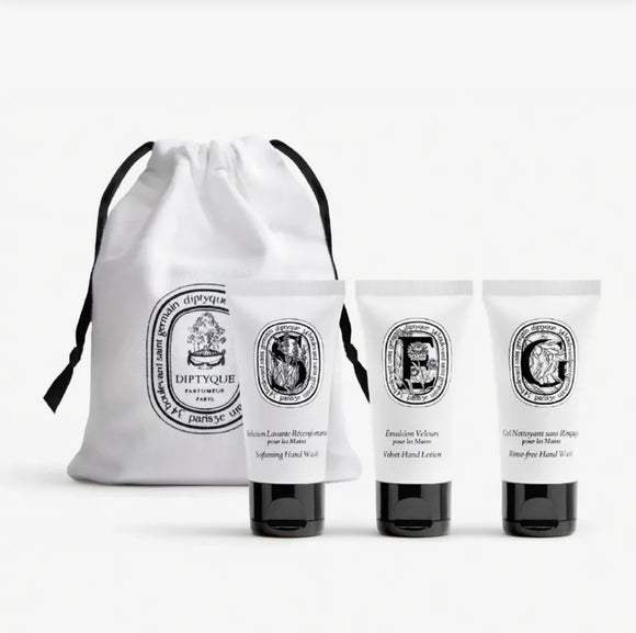 DIPTYQUE THE ART OF HAND CARE Travel Set