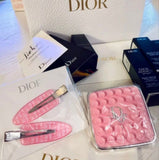 Dior 迪奧 Beauty VIP 贈品 粉漾緹花髮夾