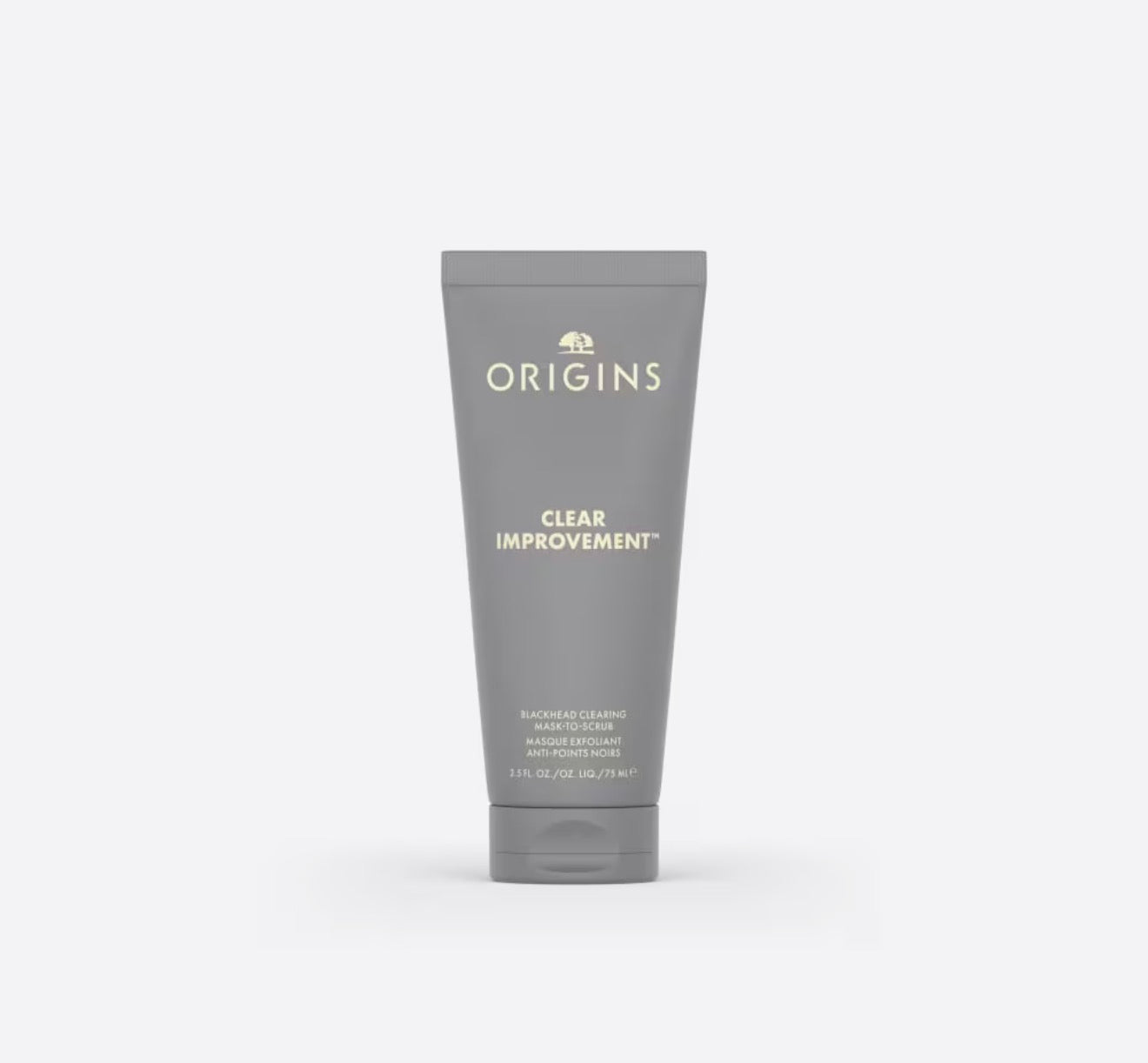 Origins悅木之源 CLEAR IMPROVEMENT™
Blackhead Clearing Charcoal Mask
活性炭黑頭潔淨面膜 75ml