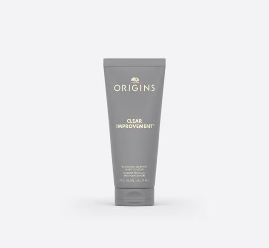 Origins悅木之源 CLEAR IMPROVEMENT™
Blackhead Clearing Charcoal Mask
活性炭黑頭潔淨面膜 75ml