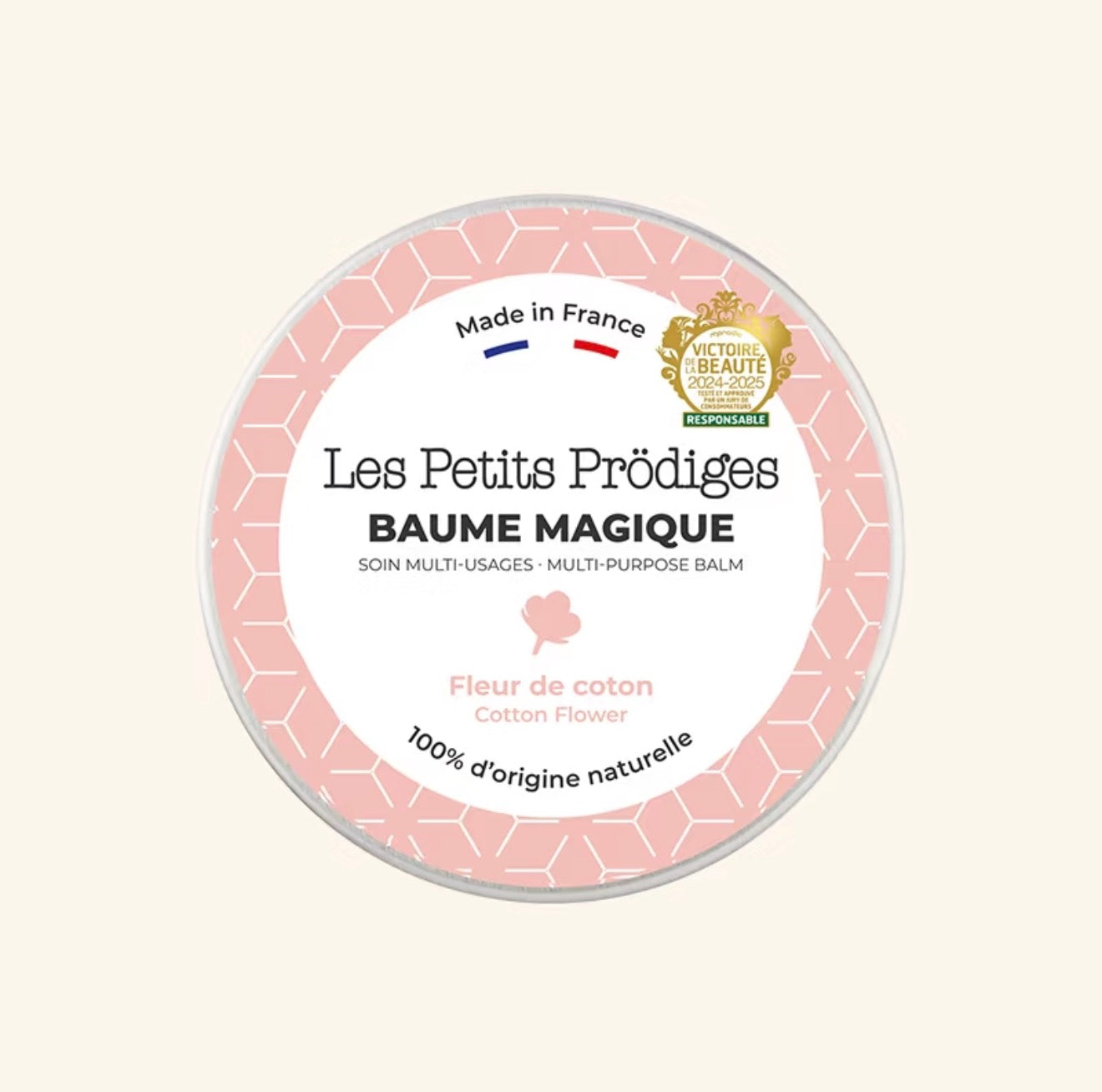 法國 LES PETITS PRODIGES Le Baume Magique Fleur De Coton 元氣蜜彈奇跡膏 #木棉花