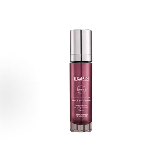 111SKIN REPAIR SUNSCREEN SPF50+
紫鎏金防曬霜 養膚輕盈不搓泥 SPF50+PA++++ 50ml