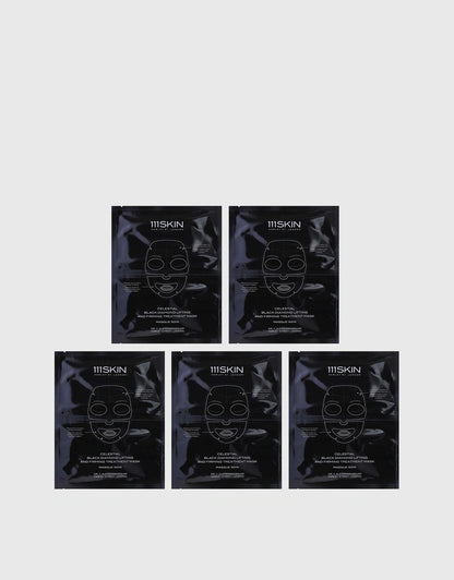 111SKIN Celestial Black Diamond Lifting and Firming Treatment Mask 黑鑽提升緊致面膜 5片