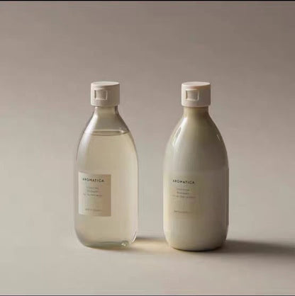韓國 AROMATICA 艾瑪植萃 多合一沐浴露 + 身體乳 迷迭香味 300ml