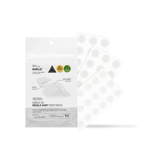 VT Garlic AC Reedle Shot Spot Patch 微晶痘痘貼隱形貼 48貼