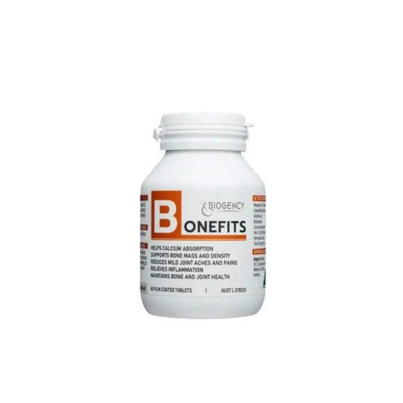 Biogency Bonefits 益骨片 60粒