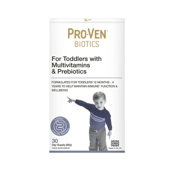 英國 ProVen 幼兒益生菌粉末 (含多種維生素+益生元) 60g 30日裝 莓果味粉末