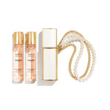 CHANEL 香奈兒 聖誕新品 COCO MADEMOISELLE
EAU DE PARFUM INTENSE REFILLABLE PURSE SPRAY COCO小姐限定珍珠香水鏈條 7ml*3