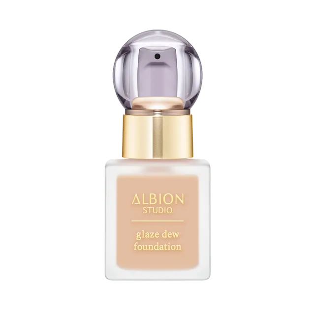 ALBION 奧爾濱 STUDIO 超上鏡裸光水潤透薄粉底液 SPF28 PA+++ 30ml 6色選