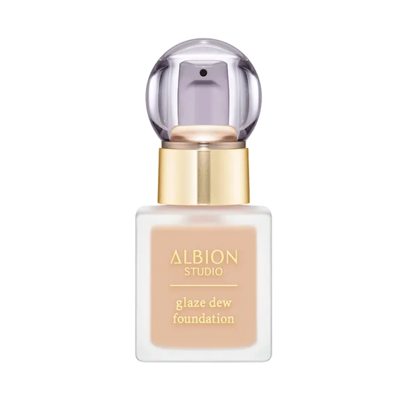 ALBION 奧爾濱 STUDIO 超上鏡裸光水潤透薄粉底液 SPF28 PA+++ 30ml 6色選