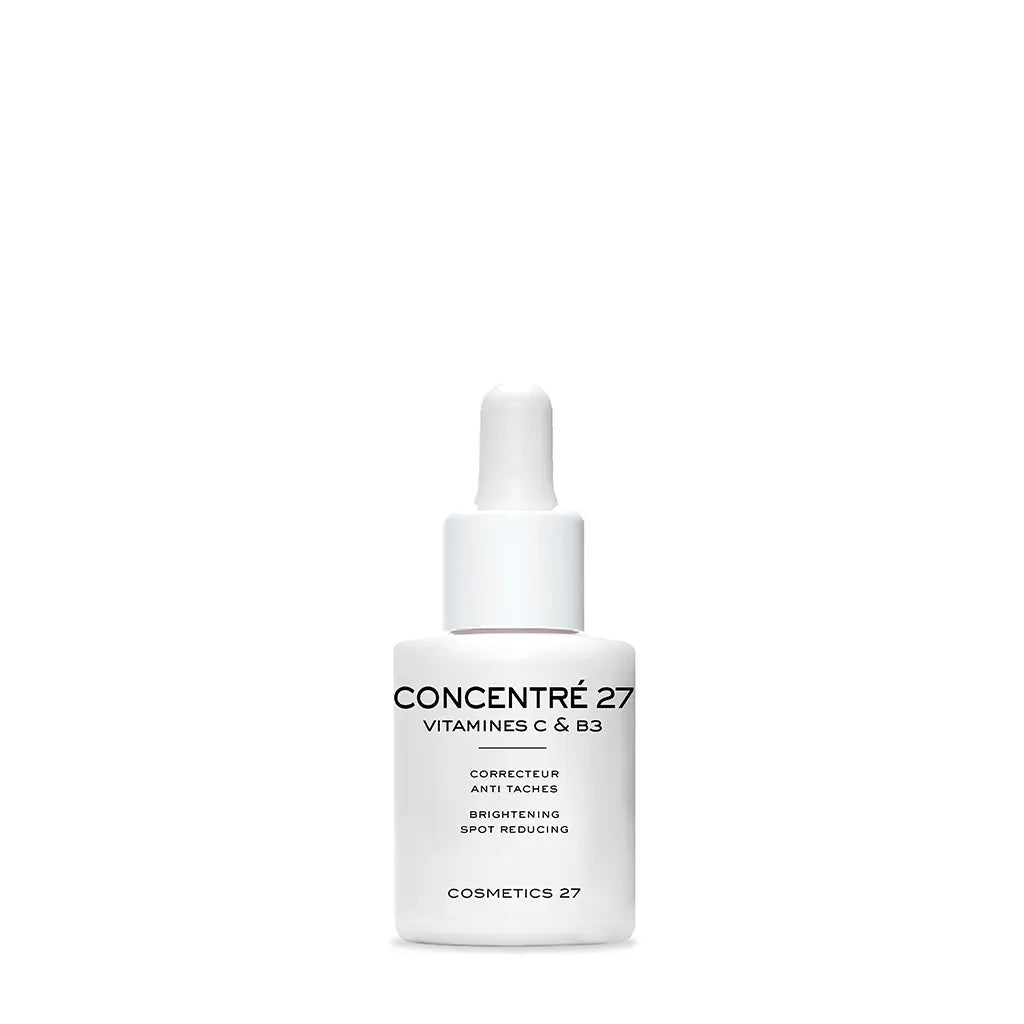 法國 COSMETICS 27 瓷白肌 積雪草植物精華 美白抗氧淡班點VC & B3 30ml