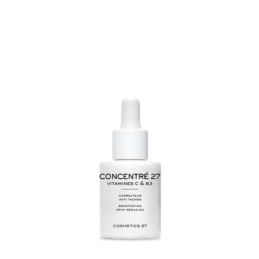 法國 COSMETICS 27 瓷白肌 積雪草植物精華 美白抗氧淡班點VC & B3 30ml
