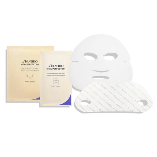 SHISEIDO 資生堂 新版 悅薇珀翡 VITAL PERFECTION 雙效緊緻亮白修護面膜 10對 （散裝）