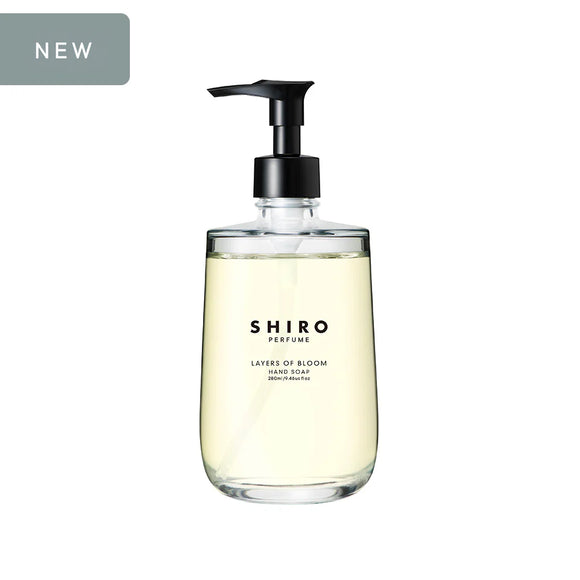 日本 SHIRO LAYERS OF BLOOM HAND SOAP 層疊綻放 洗手液 280ml
