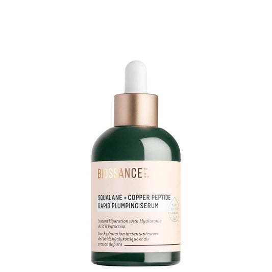 章小蕙推薦 BIOSSANCE Squalane and Copper Peptide Rapid Plumping Serum 藍銅勝肽角鯊烷精華 50ml