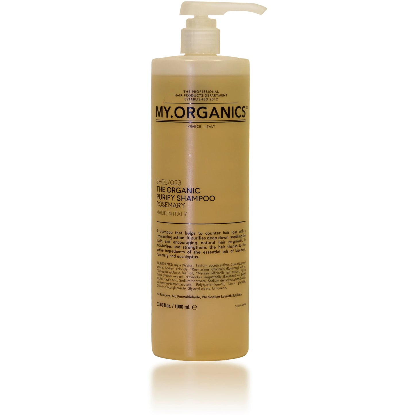 My Organics 有機淨化洗髮露 Purifying Shampoo For Hair Loss