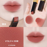 YSL 聖羅蘭 革新浮雕小金條 絕色時尚啞緻唇膏 #314 CINNABAR STYLE