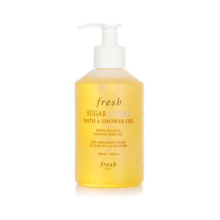 Fresh sugar lychee body & hand wash  淨糖荔枝沐浴啫喱 300ML