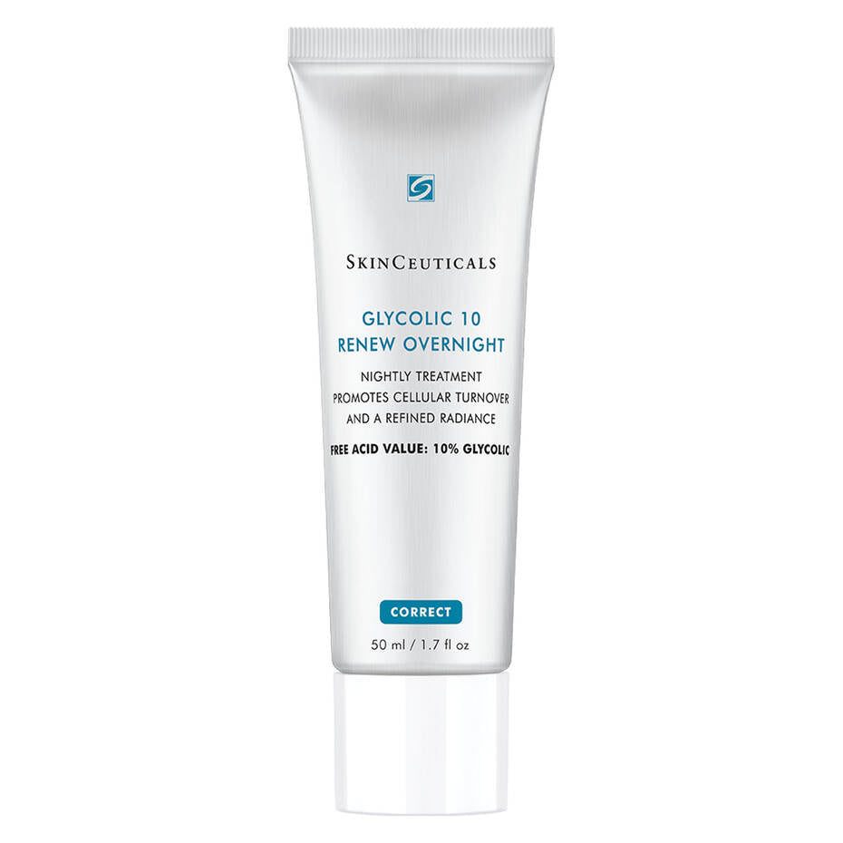 SkinCeuticals 修麗可 Glycolic 10 Renew Overnight GLYCOLIC 10%果酸煥膚瑩亮晚霜 50ml