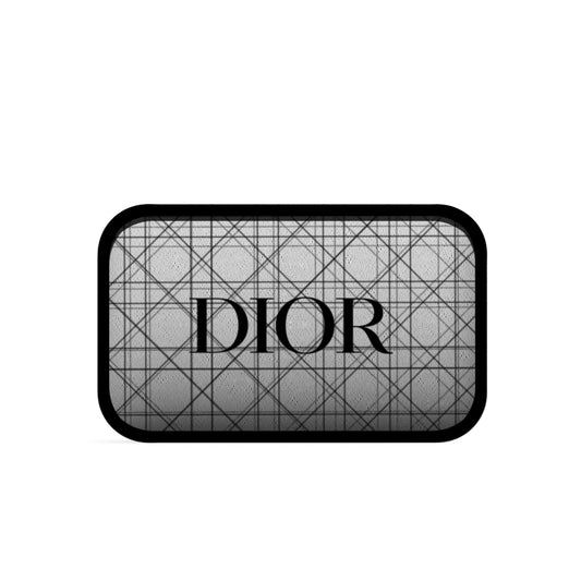 Dior 迪奧 籐格紋網紗化妝包