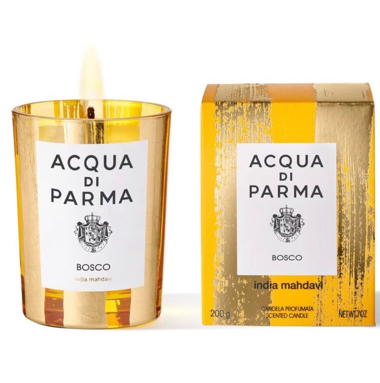 ACQUA DI PARMA Bosch Candle 帕爾瑪靜謐雪松香氛 蠟燭流金璀璨限量版 - La Fée Beauty