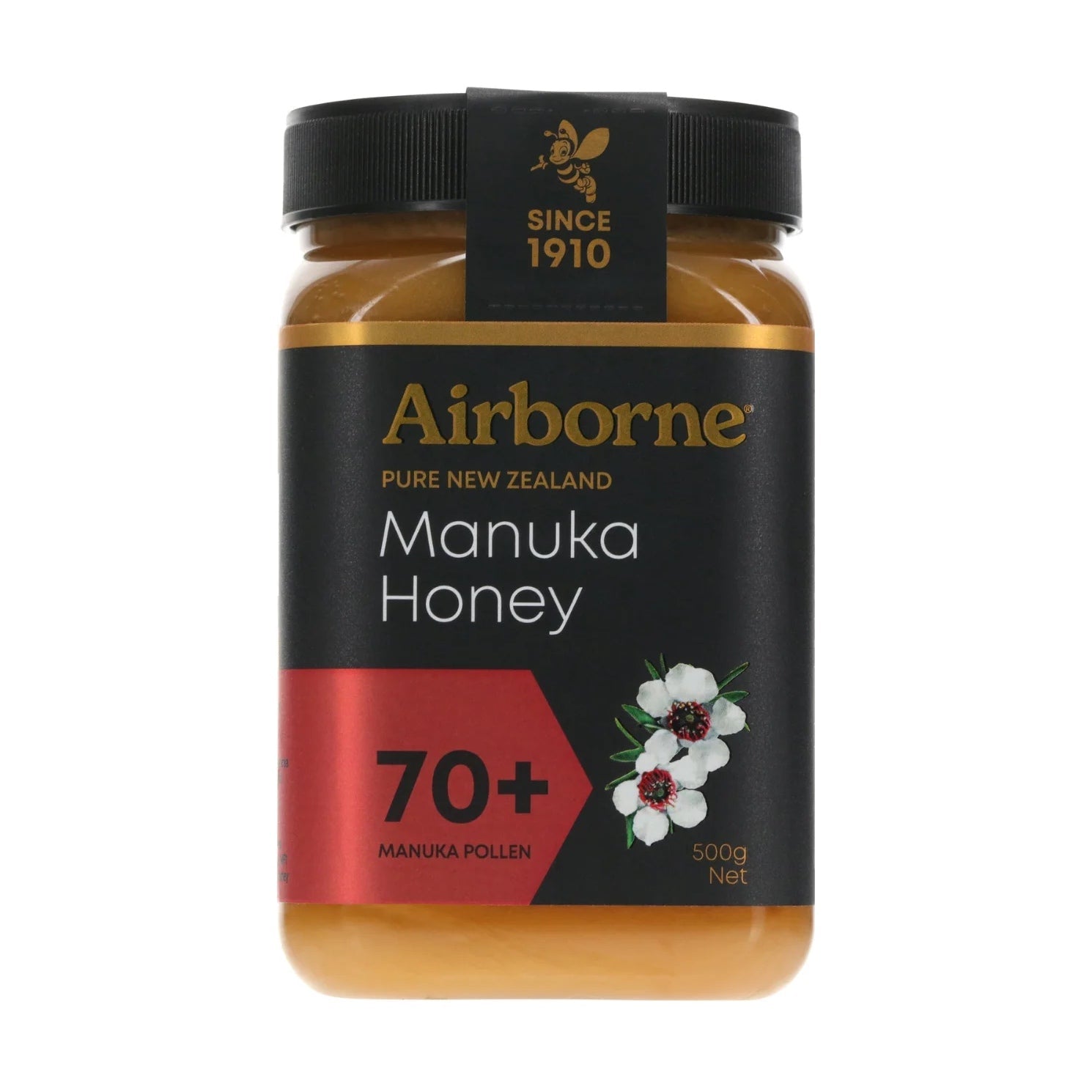 Airborne 麥盧卡蜂蜜(70+ 麥盧卡花粉) 500g - La Fée Beauty