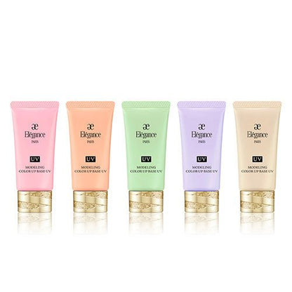 ALBION 奧爾濱 2025新版 MODELING COLOR UP BASE UV 持久剔透防曬調色乳 30g SPF40 PA+++ - La Fée Beauty