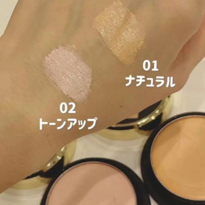 ALBION 奧爾濱 EXCIA 新款 自然光澤遮瑕圓形盒粉底膏 10g - La Fée Beauty