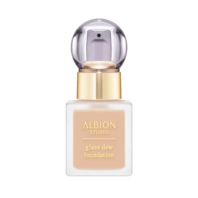 ALBION 奧爾濱 STUDIO 超上鏡裸光水潤透薄粉底液 SPF28 PA+++ 30ml 6色選 - La Fée Beauty