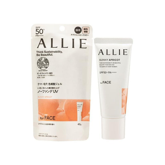 Allie SPF50+PA++++持采濾鏡調色UV防曬乳 02杏桃茜妍 40g - La Fée Beauty