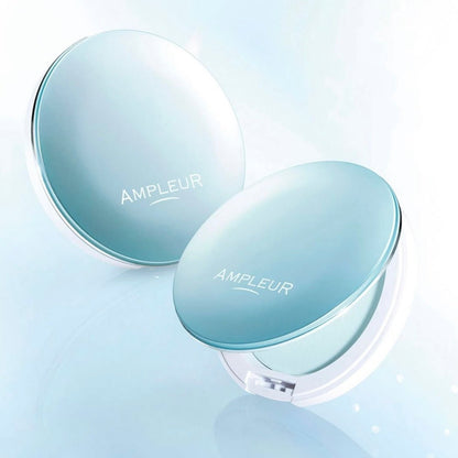 日本 AMPLEUR Face Powder Cool 夏日限定清涼美白防曬定妝蜜粉餅 SPF50+ PA++++ - La Fée Beauty
