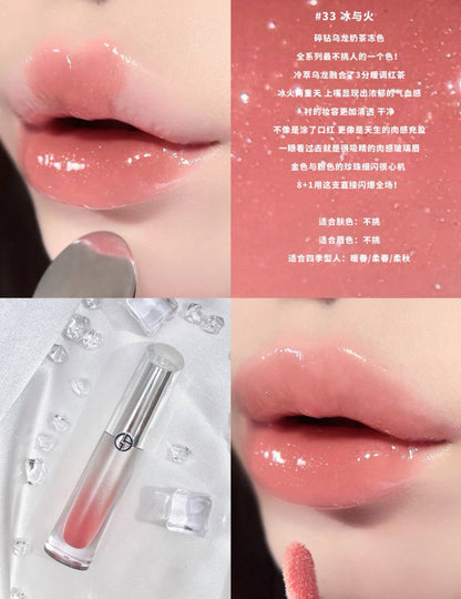 Armani 阿瑪尼 PRISMA GLASS ICY PLUMPER 鏡光豐盈唇蜜 3.5ml - La Fée Beauty