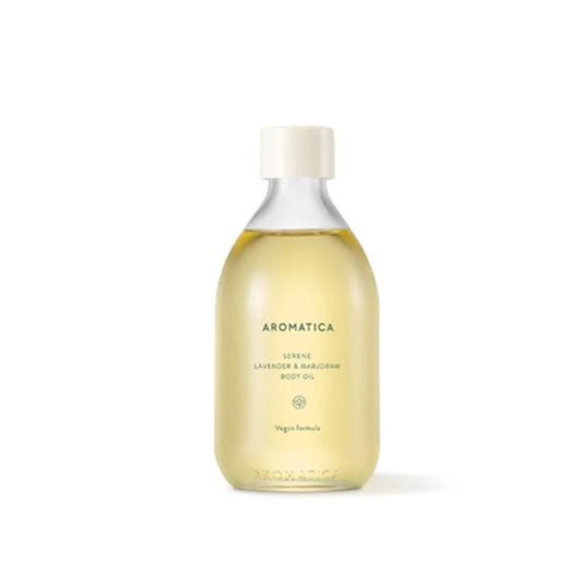 韓國 AROMATICA 艾瑪植萃 薰衣草和馬鬱蘭 精油 / 沐浴露/ 身體乳 - La Fée Beauty