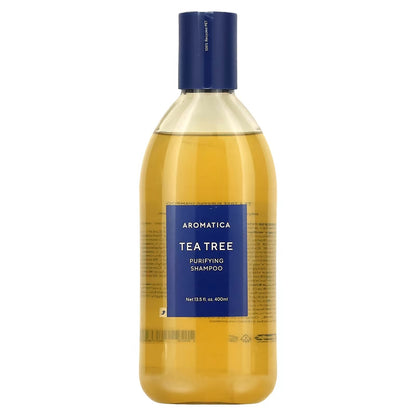 韓國 AROMATICA 艾瑪植萃 茶樹淨化洗髮精 400ml - La Fée Beauty