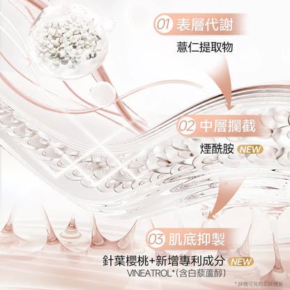 日本 AXXZIA 曉姿 光感白肌飲(升級版)美白祛斑 深層抗氧化 提升肌膚彈性 充盈潤白 30ml x 15支 - La Fée Beauty