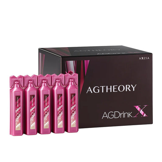 日本 AXXZIA 曉姿 AG Drink 新版 第X代 抗糖化美容口服液 25ML X 30支 - La Fée Beauty