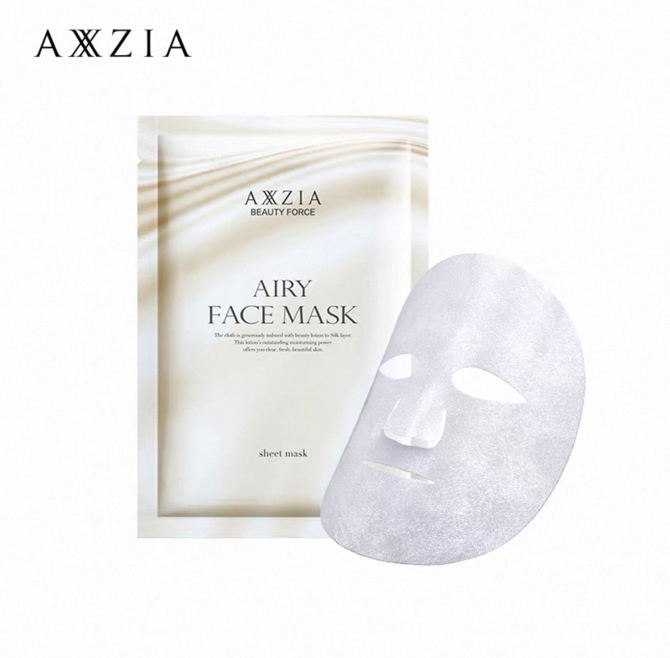日本 Axxzia BEAUTY FORCE 氣感極光面膜 7枚 - La Fée Beauty