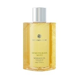 泰國 BATH&BOOM LEMONGRASS MINT MASSAGE OIL 檸檬草薄荷植物按摩油 170ml - La Fée Beauty