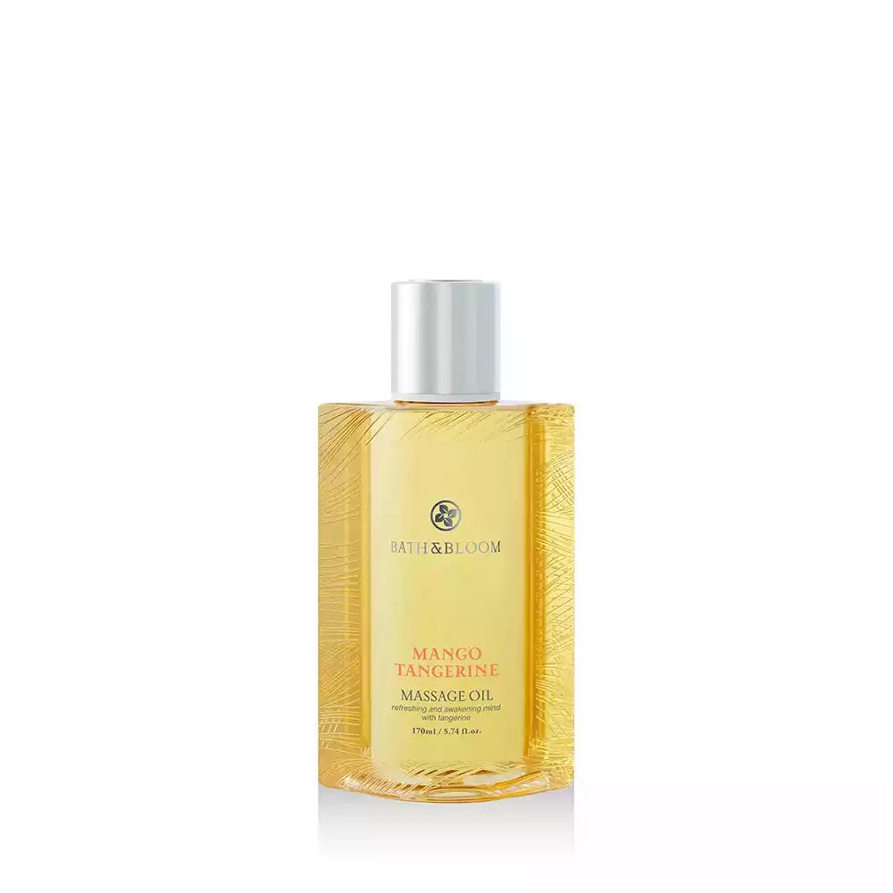 泰國 BATH&BOOM Mango Tangerine massage oil 芒果柑橘植物按摩油 170ml - La Fée Beauty