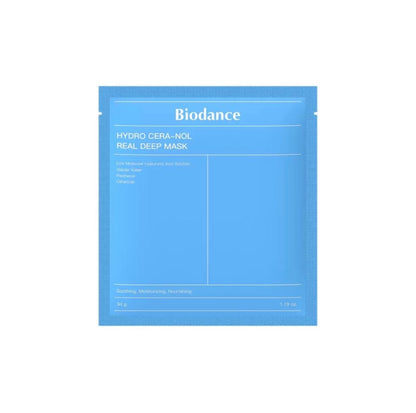 韓國 Biodance 生物膠原蛋白透明酸深層補濕面膜 34gx4片 - La Fée Beauty