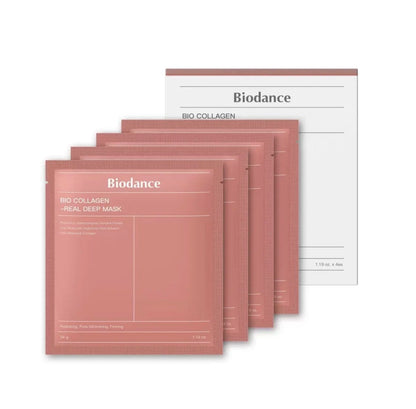 韓國 Biodance 膠原蛋白深層面膜 34gx4片 - La Fée Beauty