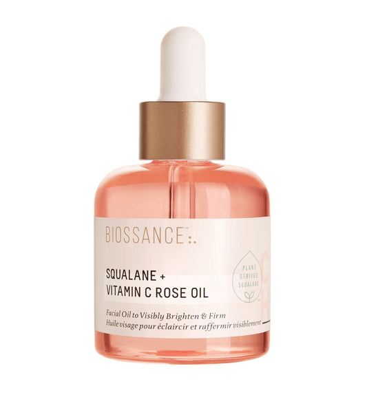 章小蕙推薦 BIOSSANCE Squalane and Vitamin C Rose Oil 角沙烷VC玫瑰精華油 30ml - La Fée Beauty