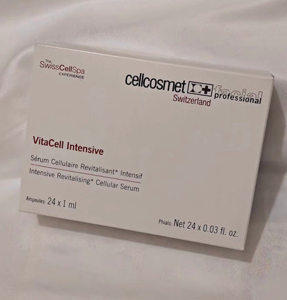 Cellcosmet 瑞妍 新版 羊胎素密集活力精純液46% 生物活細胞 1ml x 24支 (美容院裝 ） - La Fée Beauty
