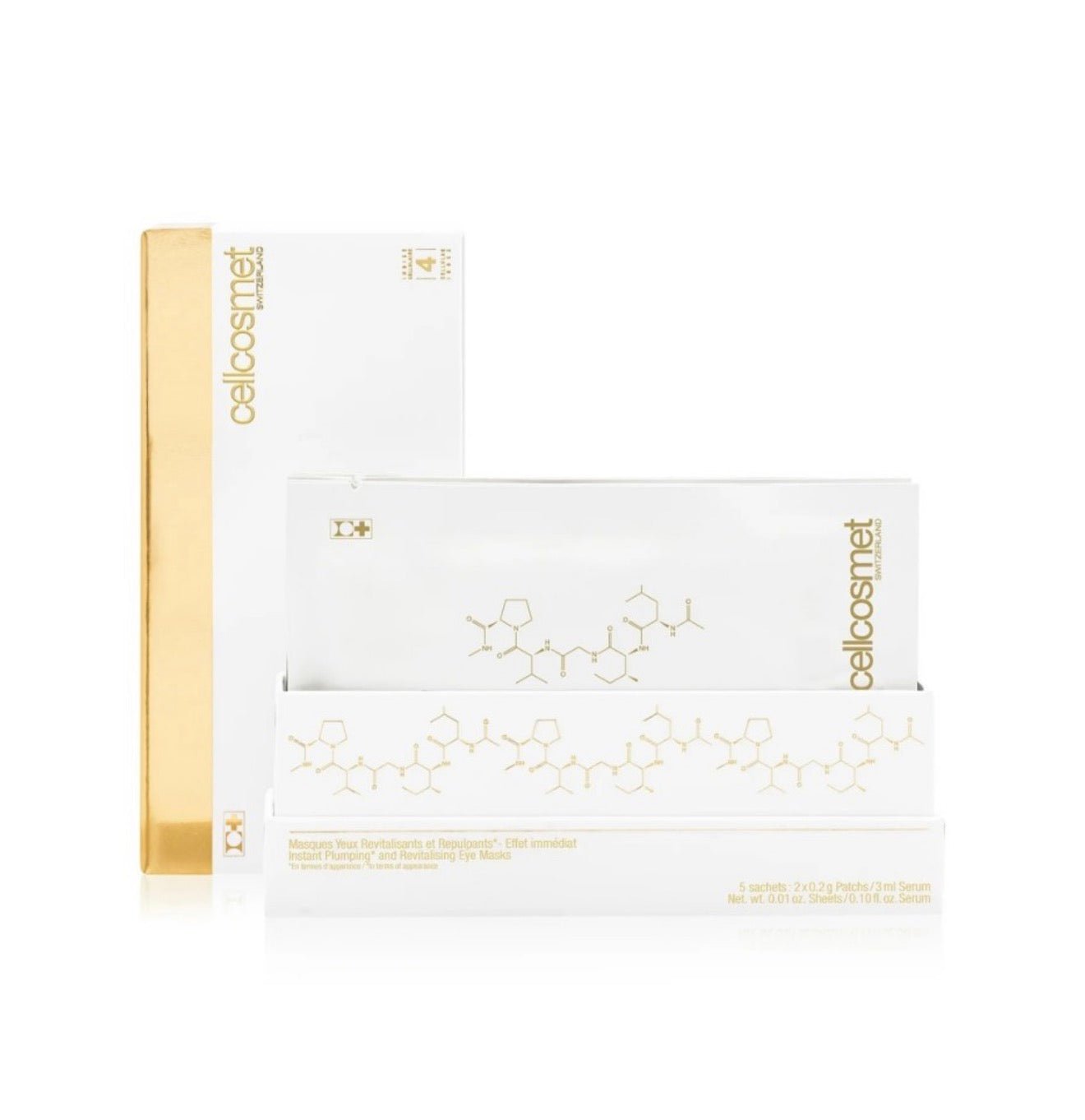 Cellcosmet 瑞妍 膠原蛋白亮澤眼膜 保濕補水 5對 - La Fée Beauty