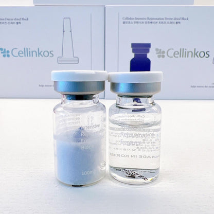 韓國 Cellinkos 煥顏雲朵凍幹安瓶➕鮭魚外泌體精華 各一盒 （一盒4瓶） - La Fée Beauty